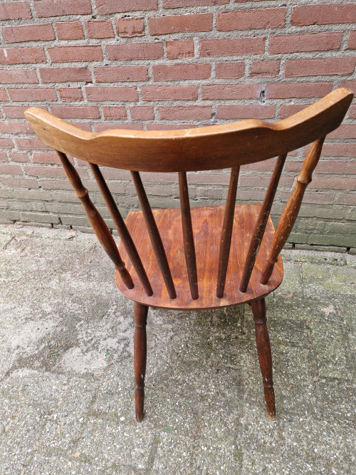 spijlen stoel vintage deens