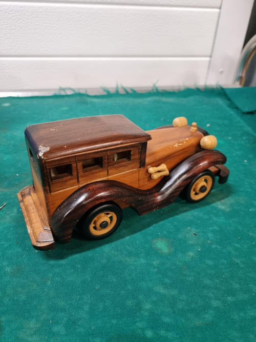 houten auto ford vintage klassiek