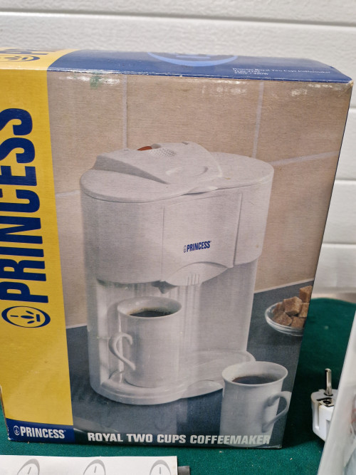 princess 2 cups coffemaker nieuw