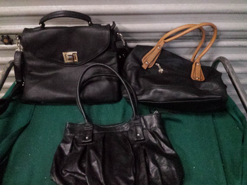 handtassen 2x zwart