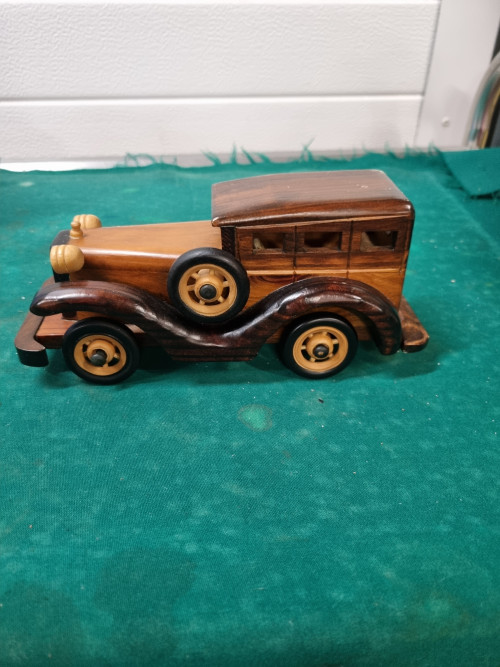houten auto ford vintage klassiek