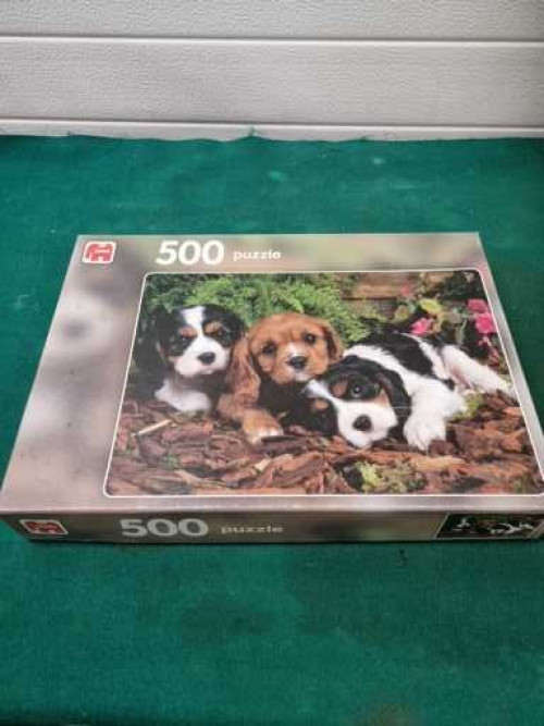 legpuzzel puppy's 500 stukjes