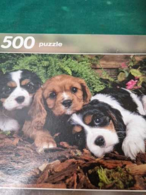 legpuzzel puppy's 500 stukjes