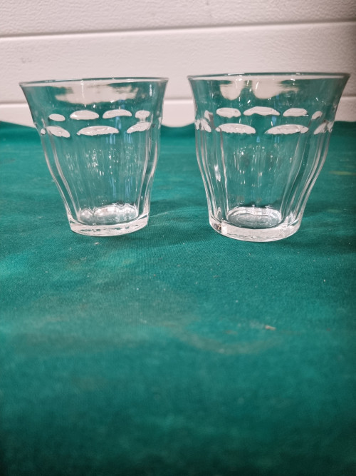 drinkglas duralex vintage 2 stuks