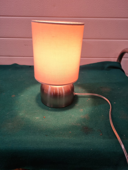 Tafellamp touch chroom 40 watt