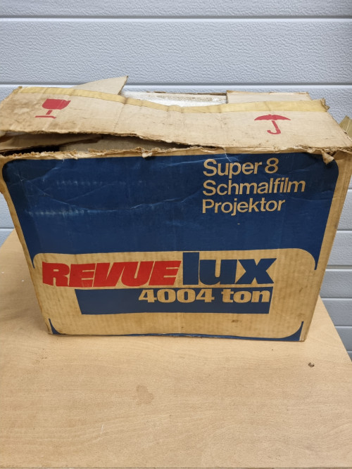 super 8 projector revue lux 4004 ton