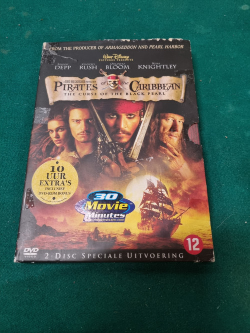 Dvd pirates of the caribbean 2 disc