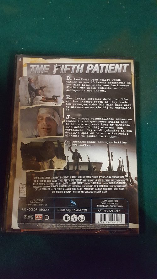 dvd , the fifth patient