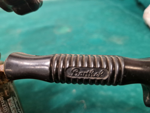 barthel benzine brander vintage