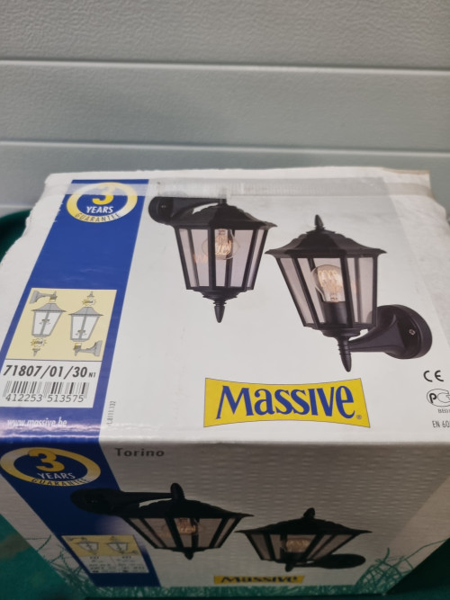 buitenlamp nieuw klassiek massive